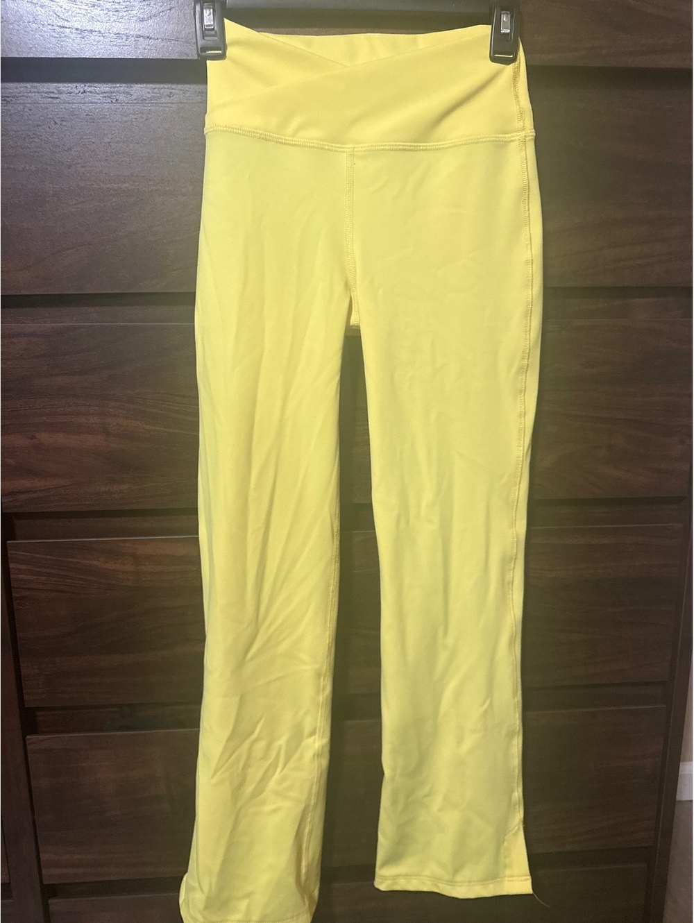 Tiger Friday Yellow Yoga Leggings Adult Small